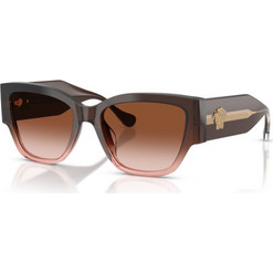 Versace VE4509U 533213 Γυναικεία Γυαλιά Ηλίου Πεταλούδα Κοκάλινα Καφέ με Καφέ Φακό