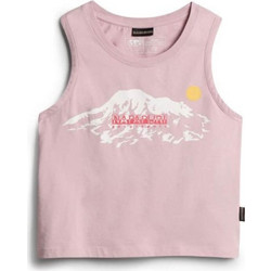 Napapijri Γυναικείο Αθλητικό T-Shirt Ροζ NP0A4GYP-P89