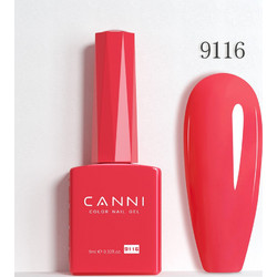 Canni 9116 Watermelon Ημιμόνιμο Βερνίκι Νυχιών 9ml