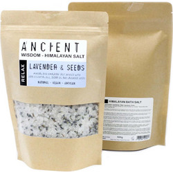 Ancient Wisdom Relax Himalayan Άλατα Μπάνιου Κρύσταλλοι 500gr
