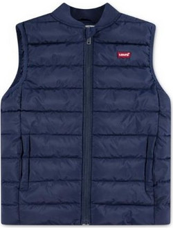 Levi's Αμάνικο Παιδικό Μπουφάν Χειμωνιάτικο Puffer Navy Μπλε 9EP859-C8D