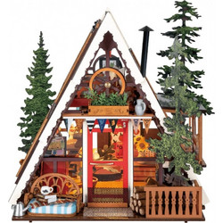 Robotime Rolife DIY Miniature House A-Frame Cabin