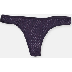 Donella Βαμβακερό Γυναικείο String Navy Μπλε M-248085