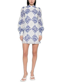 TWINSET Mini Φόρεμα για Γάμο / Βάπτιση Floral Λευκό 261TP213A13405