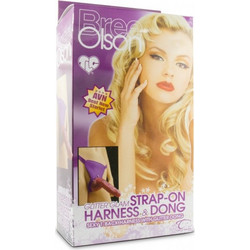 Bree Olson Harness Strap On με Dildo Flesh
