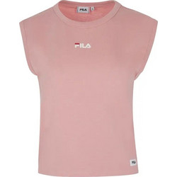 Fila Γυναικείο Αθλητικό T-Shirt Ροζ APUNWS26035