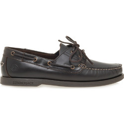 Lumberjack Ανδρικά Μοκασίνια Loafers Δερμάτινα Σοκολατί SM07804-005B030