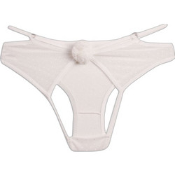 Cottonhill Γυναικείο Sexy Slip Λευκό CH0183