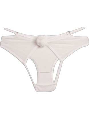 Cottonhill Γυναικείο Sexy Slip Λευκό CH0183