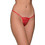 Milena By Paris Γυναικείο Sexy String Κόκκινο 6866