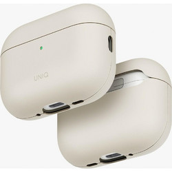 Uniq Lyden Vex Θήκη από Δερματίνη για Apple AirPods Pro 3 Clay