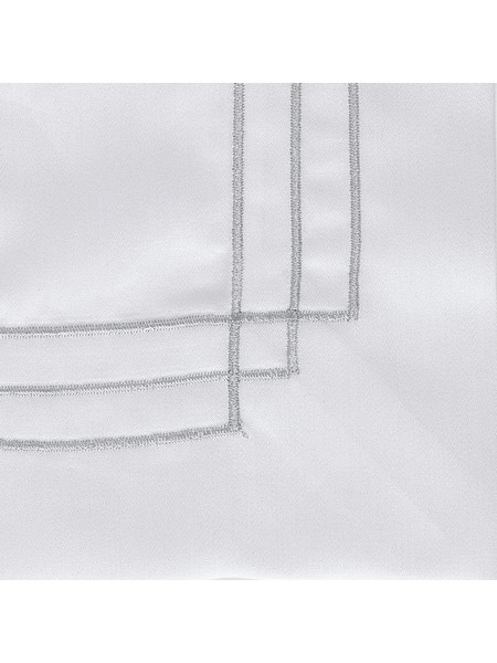 Celso de Lemos Σεντόνι Υπέρδιπλο 270x300 Quadra White/Silver