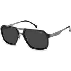 Carrera C 27/S ANS/1T Ανδρικά Γυαλιά Ηλίου Aviator Κοκάλινα Μαύρα με Μαύρο Φακό