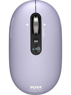Port Designs Pure Ασύρματο Bluetooth Ποντίκι Purple
