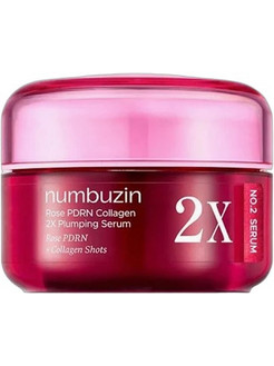 Numbuzin No.2 Rose Pdrn Collagen 2x Plumping Serum Προσώπου για Σύσφιξη με Κολλαγόνο 30ml