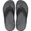 Crocs InMotion Flip Ανδρικές Σαγιονάρες Ανατομικές Αντιολισθητικές Μαύρες 211101-001