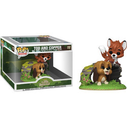 Funko Pop! Moments Disney The Fow And The Hound 1707 Tod And Copper 15cm