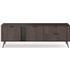 LH-homefurniture Έπιπλο Τηλεόρασης Μοριοσανίδα Βελανιδιά Μ195xΠ61xΥ38cm Veris LVERISTV