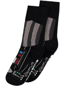 Difuzed Star Wars Ανδρικές Κάλτσες Ψηλές με Σχέδια Μαύρες 8718526139341