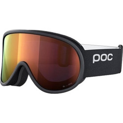 Poc Retina Mid Μάσκα Σκι & Snowboard Ενηλίκων Μαύρη με Φακό Καθρέπτη Μαύρο