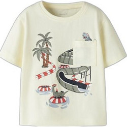 Name It Παιδικό T-Shirt Κοντομάνικο Μπεζ 13255108-2