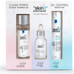 InterMed The Skin Pharmacist Oil Control Routine Skin Sensitive Water 100ml + Restore & Renew Serum 30ml + Hydra Boost Cream 40ml