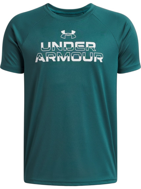 Under Armour Παιδικό T-Shirt Κοντομάνικο Βεραμάν 1383010-338