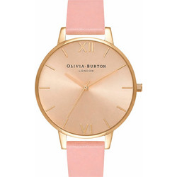 Olivia Burton Γυναικείο Ρολόι με Ροζ Δερμάτινο Λουράκι OB14BD31