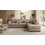 Epiplo World Brussels Γωνιακός Καναπές Δεξιά Γωνία Μπεζ 303x228x86cm 0011.MS23BGDX
