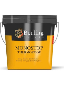 Berlin Monostop Thermo Roof Υβριδικό Στεγανωτικό Ταράτσας Λευκό 10lt