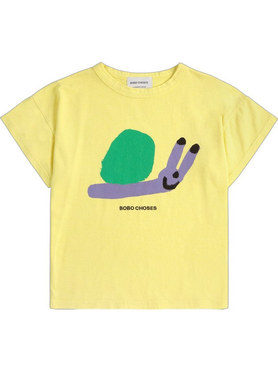 Bobo Choses Παιδικό T-Shirt Κοντομάνικο Κίτρινο B125AC004