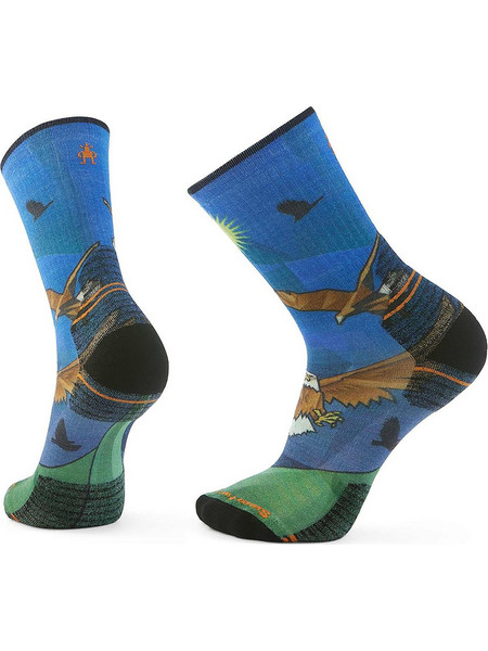 Smartwool Ανδρικές Κάλτσες Ψηλές με Σχέδια Πολύχρωμες SW002684J96