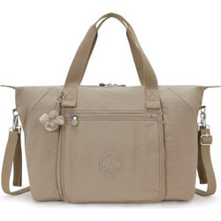 Kipling New Art Τσάντα Αλλαξιέρα Ώμου & Χειρός Μπεζ