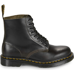 Dr. Martens 1460 Γυναικεία Αρβυλάκια Δερμάτινα Μαύρα με Χοντρό Χαμηλό Τακούνι 32214302