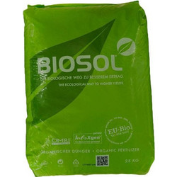 Biosol Βιολογικό Λίπασμα Βραδείας Αποδέσμευσης 25kg