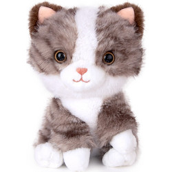 Amek Toys Γκρι Γάτα 23cm
