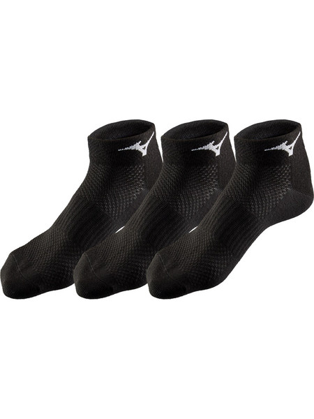 Mizuno Ανδρικές Κάλτσες Κοντές Μαύρες 3Pack J2GX105509