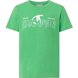 Champion Παιδικό T-Shirt Κοντομάνικο Πράσινο 307553-GS511
