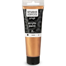 Creall 22 Metallic Bronze Ακρυλικό Χρώμα Ζωγραφικής 120ml