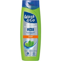 Wash & Go Sport Σαμπουάν & Conditioner για Επανόρθωση 360ml