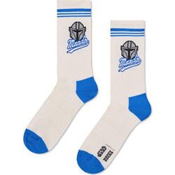 Happy Socks Star Wars Ανδρικές Κάλτσες Ψηλές με Σχέδια Μπεζ P005730