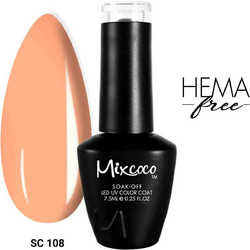 Mixcoco SC-108 Ημιμόνιμο Βερνίκι Νυχιών 7.5ml