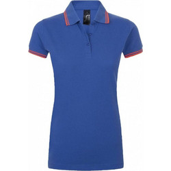 Sol's Γυναικεία Μπλούζα Polo Κοντομάνικη Navy Μπλε Πορτοκαλί 00578