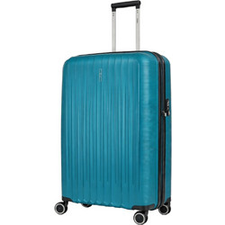 Rain RB80152L Βαλίτσα Μεγάλη 75x45x30cm με 4 Ρόδες Πετρόλ