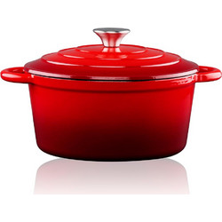 Plastona Μαντεμένια Κατσαρόλα Αντικολλητική 24cm 3.8lt