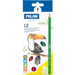 Milan Ξυλομπογιές Σετ 12τμχ