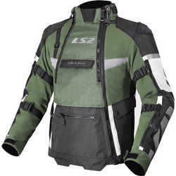 LS2 X-Master Black Green Grey