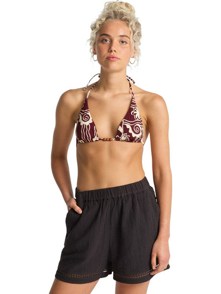 Billabong Γυναικείο Σορτς Παραλίας Βαμβακερό Μαύρο EBJNS00121-BSD