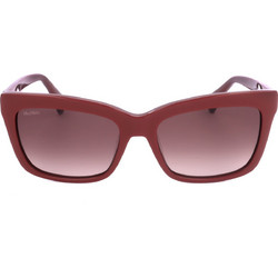 Max Mara MM0010 66F Γυναικεία Γυαλιά Ηλίου Τετράγωνα Κοκάλινα Καφέ με Καφέ Φακό
