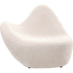 Kare Design Πολυθρόνα Μπεζ Glow Wave Medium 71481